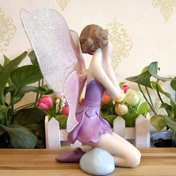 Small Resin Angel Figurines - Image 3