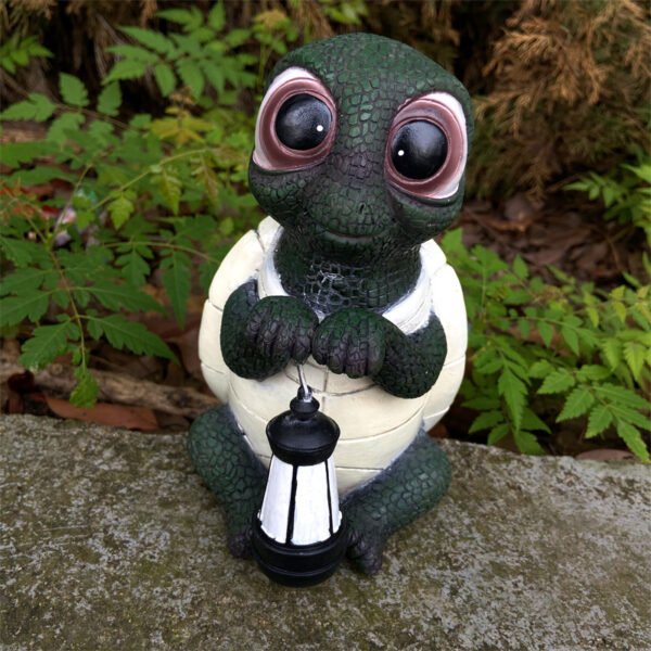 Garden Turtle Statue Resin Craft - Image 2