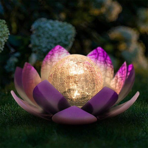 Solar Lotus Garden Decoration Light - Image 5