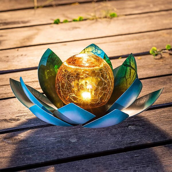 Solar Lotus Garden Decoration Light