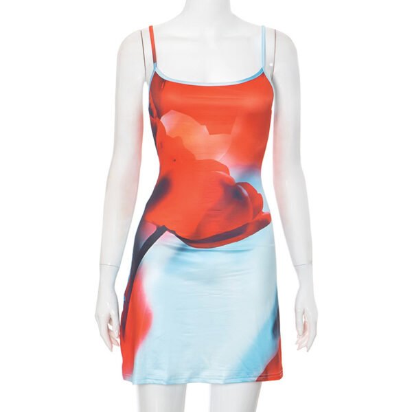 MIni Summer Flower Dress - Image 4